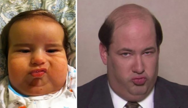 Estos bebés se parecen mucho a personajes famosos - Imagen 10
